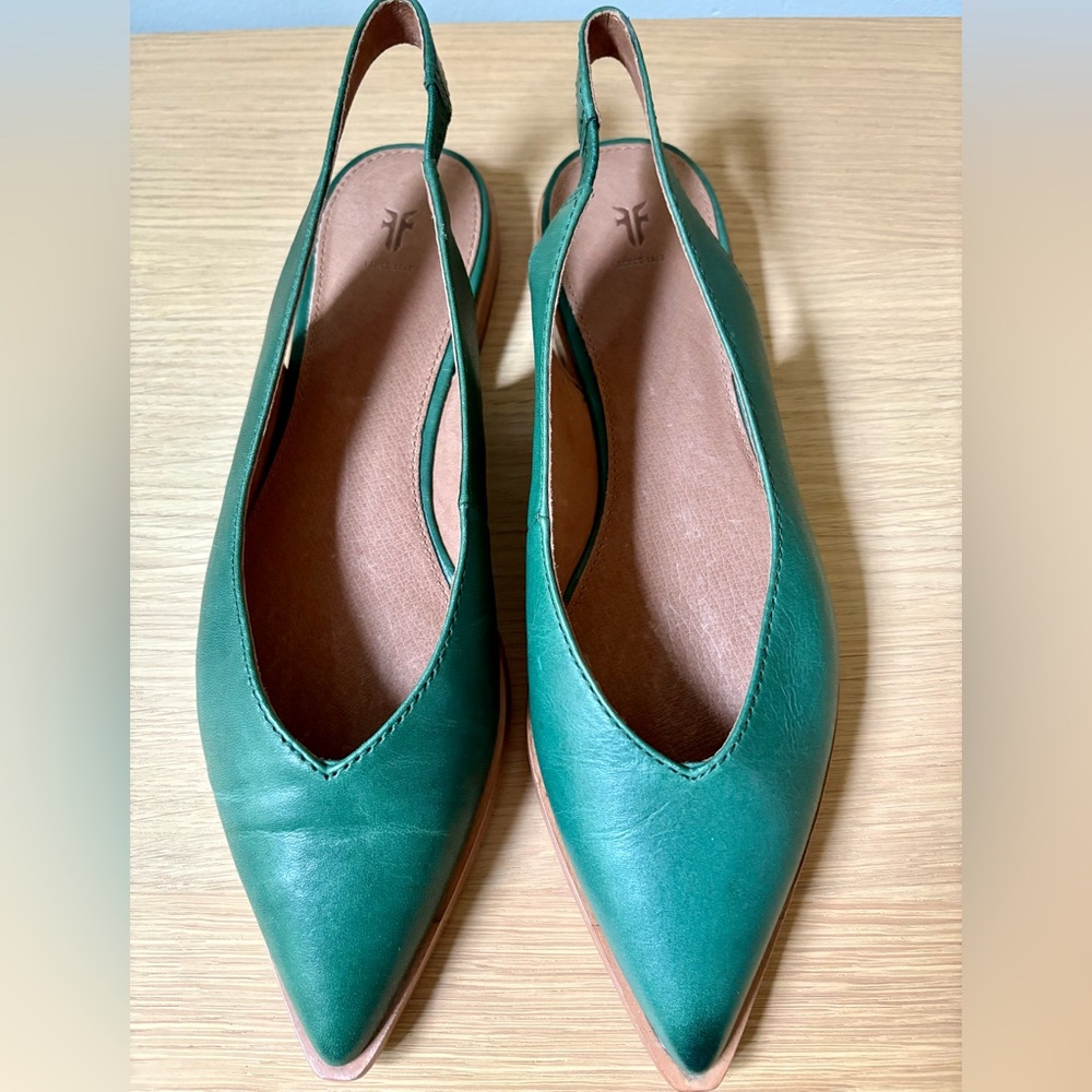 Frye Kenzie Slingback Flats - Sz. 8.5 - Brand New! - Picture 2 of 12